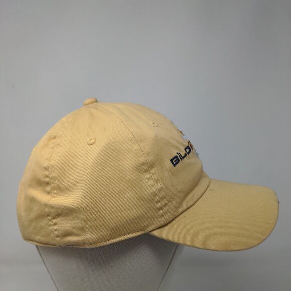 Biloxi Beach Mississippi Strapback Hat Tan OSFA Bio-Domes Headgear Embroidered - Picture 5 of 8